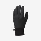 New Nike Men's TECH hot Fleece Gloves Black Size large / extra large Lightweight NWT